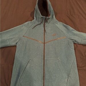 Nike Dark Teal Hoodie with Black Label